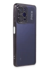 BFS  Xiaomi Poco X5 Pro 5G Kılıf Razer Lensli Silikon - Mor
