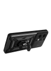 BFS  Xiaomi Poco X6 Kılıf Pars Lens Yüzüklü Silikon - Kırmızı