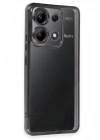 BFS Xiaomi Poco X6 Pro Kılıf Lensli Silikon - Siyah