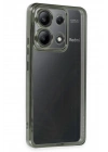 BFS Xiaomi Poco X6 Pro Kılıf Lensli Silikon - Yeşil