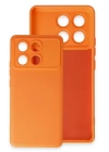 BFS  Xiaomi Poco X6 Pro Kılıf Nano içi Kadife Silikon - Lila