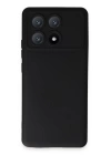 BFS  Xiaomi Poco X6 Pro Kılıf Nano içi Kadife Silikon - Siyah