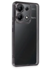 BFS  Xiaomi Poco X6 Pro Kılıf Razer Lensli Silikon - Siyah