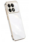 BFS Xiaomi Poco X6 Pro Kılıf Volet Silikon - Beyaz
