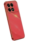BFS  Xiaomi Poco X6 Pro Kılıf Volet Silikon - Kırmızı