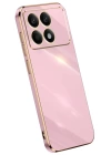 BFS Xiaomi Poco X6 Pro Kılıf Volet Silikon - Pembe