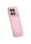 BFS  Xiaomi Poco X6 Pro Kılıf Volet Silikon - Pembe
