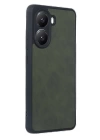 BFS  Xiaomi Poco X7 Pro Kılıf Aras Deri Kapak - Koyu Yeşil