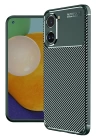 BFS  Xiaomi Poco X7 Pro Kılıf Auto Focus Karbon Kapak - Koyu Yeşil
