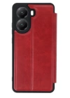 BFS  Xiaomi Poco X7 Pro Kılıf Flip Cover - Kırmızı