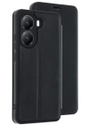 BFS  Xiaomi Poco X7 Pro Kılıf Flip Cover - Siyah