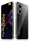 BFS  Xiaomi Poco X7 Pro Kılıf Lüx Şeffaf Silikon