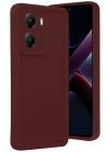 BFS  Xiaomi Poco X7 Pro Viera Silikon - Bordo