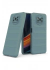 BFS Xiaomi Pocophone X3 Kılıf Optimum Silikon - Koyu Yeşil