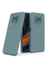 BFS  Xiaomi Pocophone X3 Kılıf Optimum Silikon - Koyu Yeşil