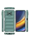BFS  Xiaomi Pocophone X3 Kılıf Optimum Silikon - Koyu Yeşil