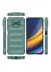 BFS Xiaomi Pocophone X3 Kılıf Optimum Silikon - Koyu Yeşil