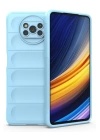 BFS  Xiaomi Pocophone X3 Kılıf Optimum Silikon - Sky Blue