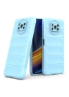 BFS  Xiaomi Pocophone X3 Kılıf Optimum Silikon - Sky Blue