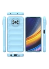 BFS  Xiaomi Pocophone X3 Kılıf Optimum Silikon - Sky Blue