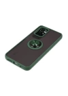 BFS  Xiaomi Redmi 10 2022 Kılıf Montreal Yüzüklü Silikon Kapak - Yeşil
