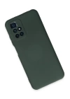 BFS  Xiaomi Redmi 10 2022 Kılıf Nano içi Kadife Silikon - Koyu Yeşil