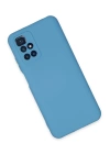 BFS  Xiaomi Redmi 10 2022 Kılıf Nano içi Kadife Silikon - Mavi