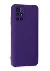 BFS  Xiaomi Redmi 10 2022 Kılıf Nano içi Kadife Silikon - Mor