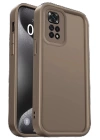 BFS  Xiaomi Redmi 10 2022 Kılıf Viera Silikon - Kahverengi