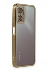 BFS Xiaomi Redmi 10 5G Kılıf Lensli Silikon - Gold