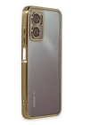 BFS  Xiaomi Redmi 10 5G Kılıf Razer Lensli Silikon - Gold