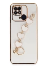 BFS  Xiaomi Redmi 10C Kılıf Esila Silikon - Beyaz