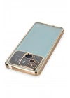 BFS Xiaomi Redmi 10C Kılıf Lensli Silikon - Gold