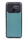 BFS Xiaomi Redmi 10C Kılıf Lensli Silikon - Mor
