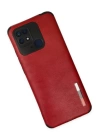 BFS  Xiaomi Redmi 10C Kılıf Loop Deri Silikon - Kırmızı