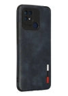 BFS  Xiaomi Redmi 10C Kılıf Loop Deri Silikon - Lacivert