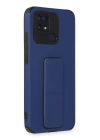 BFS  Xiaomi Redmi 10C Kılıf Mega Standlı Silikon - Mavi