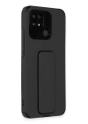 BFS  Xiaomi Redmi 10C Kılıf Mega Standlı Silikon - Siyah
