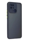 BFS  Xiaomi Redmi 10C Kılıf Montreal Silikon Kapak - Lacivert