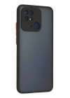 BFS  Xiaomi Redmi 10C Kılıf Montreal Silikon Kapak - Siyah