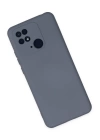 BFS  Xiaomi Redmi 10C Kılıf Nano içi Kadife Silikon - Gri
