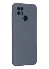BFS  Xiaomi Redmi 10C Kılıf Nano içi Kadife Silikon - Gri
