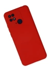 BFS  Xiaomi Redmi 10C Kılıf Nano içi Kadife Silikon - Kırmızı