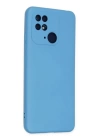 BFS  Xiaomi Redmi 10C Kılıf Nano içi Kadife Silikon - Mavi