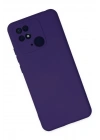 BFS  Xiaomi Redmi 10C Kılıf Nano içi Kadife Silikon - Mor