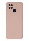 BFS  Xiaomi Redmi 10C Kılıf Nano içi Kadife Silikon - Pudra