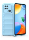 BFS  Xiaomi Redmi 10C Kılıf Optimum Silikon - Sky Blue
