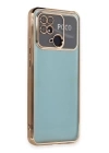 BFS  Xiaomi Redmi 10C Kılıf Razer Lensli Silikon - Gold