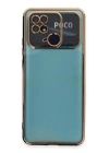 BFS  Xiaomi Redmi 10C Kılıf Razer Lensli Silikon - Gold
