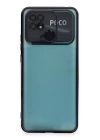 BFS  Xiaomi Redmi 10C Kılıf Razer Lensli Silikon - Siyah